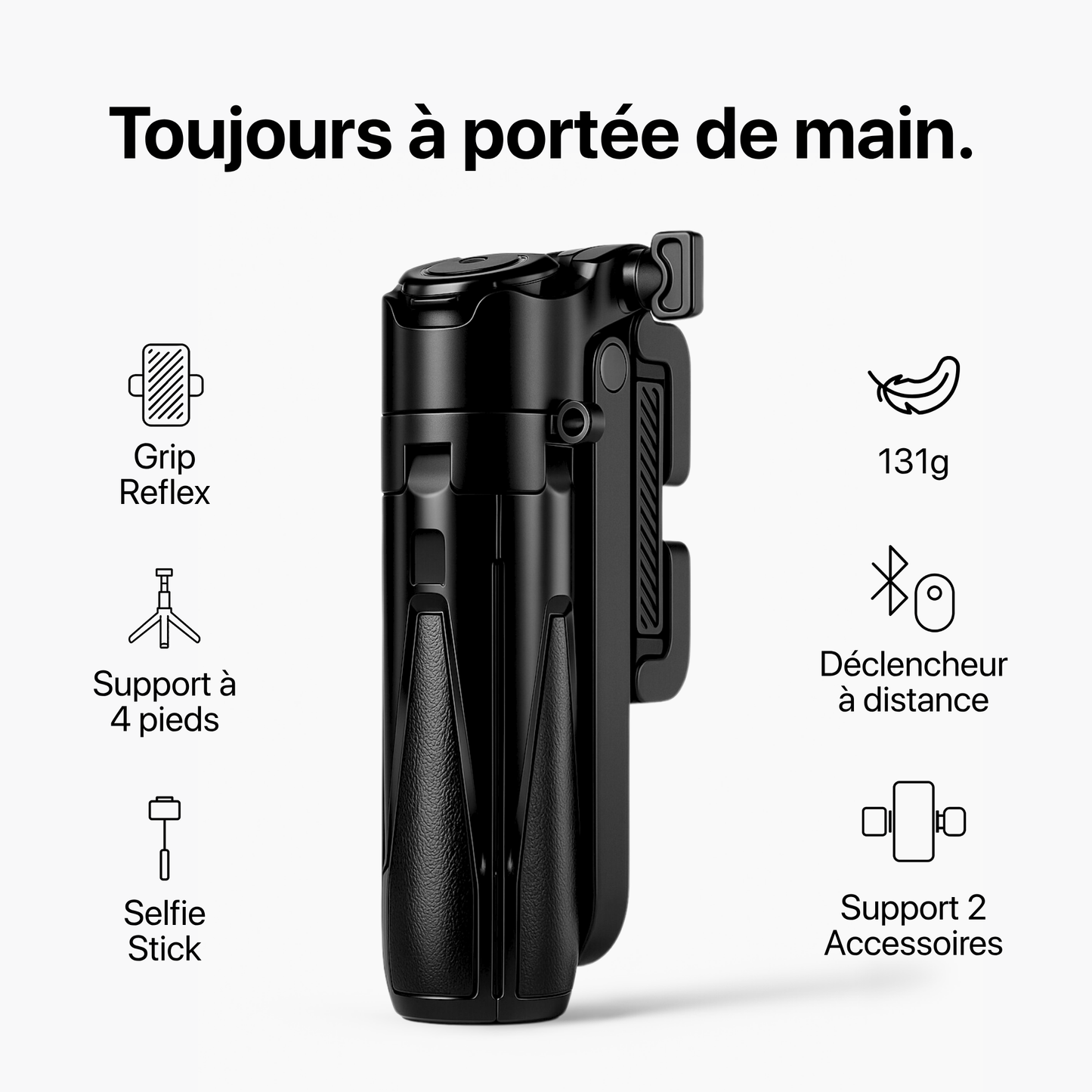 Trépied-Grip SnapPro