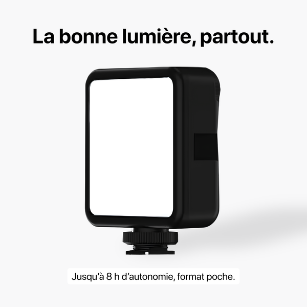 éclairage led pour création de contenu